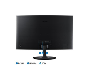 Rozbaleno - SAMSUNG MT LED LCD Monitor 24 S360C FullHD - Prohnutý 1800R, VA, 1920x1080, 4ms,VGA,HDMI