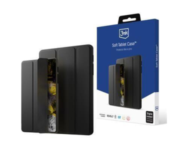 3mk pouzdro Soft Tablet Case pro Lenovo Tab M10 Plus 3 gen, černá