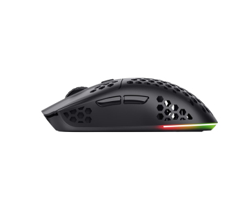TRUST bezdrátová myš GXT 929 Helox Lightweight, RGB, Černá