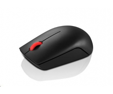 LENOVO myš bezdrátová Essential Compact Wireless Mouse - 1000 DPI, Optical, USB, 3 tlačítka, černá