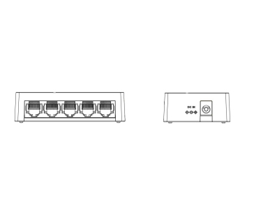 Dahua PFS3005-5GT-L, 5-Port Desktop Gigabit Ethernet Switch