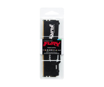 KINGSTON DIMM DDR5 32GB 6400MT/s CL32 Non-ECC FURY Beast RGB XMP, Černá