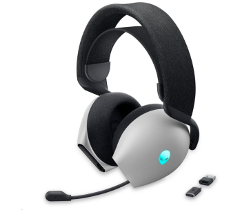DELL Alienware Dual Mode Wireless Gaming Headset - AW720H (Lunar Light)