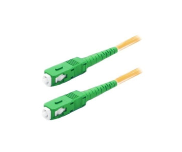 XtendLan simplexní patch kabel SM 9/125, OS2, SC(APC)-SC(APC), LS0H, 1m