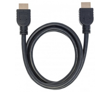 MANHATTAN kabel In-wall CL3 High Speed HDMI s Ethernetem, HEC, ARC, 3D, 4K, stíněný, 10m, Black