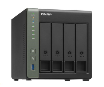 QNAP TS-431X3-4G (4C/Cortex A15/1,7GHz/4GBRAM/4xSATA/1xSFP+/1x2,5GbE/1xGbE/3xUSB3.0)