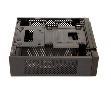 CHIEFTEC skříň Compact Series/mini ITX, IX-03B, Black, Alu, 85W zdroj CDP-085ITX