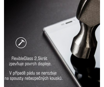 3mk hybridní sklo  FlexibleGlass pro Huawei P10 Plus