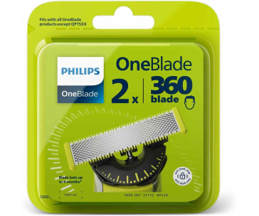 Philips OneBlade QP420/50 náhradní břity 360, 2 ks