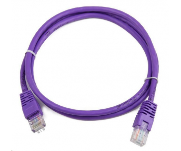GEMBIRD kabel patchcord Cat5e UTP 0,5m, fialový