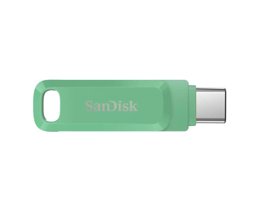 SanDisk Flash Disk 256GB Ultra Dual Drive Go, USB-C 3.2, Zelená