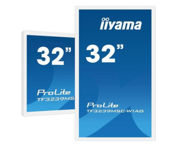iiyama ProLite TF3239MSC-W1AG, 80cm (31,5''), Projected Capacitive, 12 TP, Full HD, white
