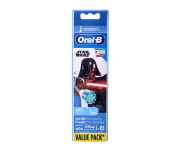 Oral-B náhradní hlavice pro oscilační kartáčky Kids Star Wars, 4 kusy