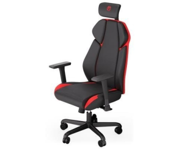 Endorfy herní židle Meta RD / textilní / červená