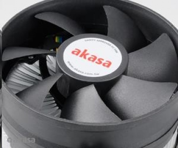 AKASA chladič CPU AK-CCE-7104EP pro Intel  LGA 775/1150/1151/1155/1156/1200, 92mm PWM ventilátor, do 95W