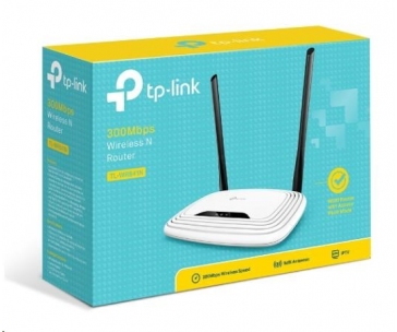 TP-Link TL-WR841N WiFi4 router (N300, 2,4GHz, 4x100Mb/s LAN, 1x100Mb/s WAN)