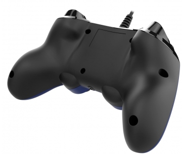Nacon Wired Compact Controller - ovladač pro PlayStation 4 - modrý