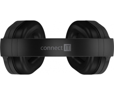 CONNECT IT sluchátka Doodle Wireless, bezdrátová, herní, mikrofon, černá
