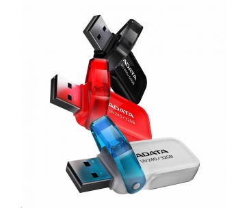 ADATA Flash Disk 16GB UV240, USB 2.0 Dash Drive, bílá