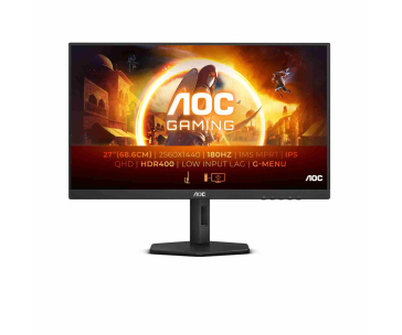 AOC MT IPS LCD WLED 27" Q27G4X - IPS panel, 180Hz, 2560x1440, 2xHDMI, DP, repro, pivot