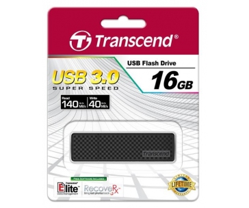 TRANSCEND Flash Disk 16GB JetFlash®780, USB 3.0 (R:140/W:40 MB/s) černá