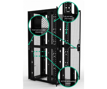 HPE 42U 800mmx1200mm G2 Enterprise Shock Network Rack
