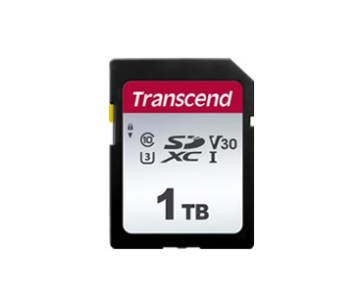 TRANSCEND SDXC karta 1TB 300S, UHS-I U3 V30 (R:100/W:85 MB/s)