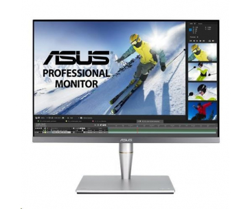 ASUS LCD 24.1" PA24AC 1920x1200 16:10 ProArt  IPS 100% sRGB HDR 400 DP over USB-C-VIDEO+60W  DP HDMI USB3.0