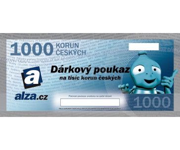 Dárkový poukaz ALZA.CZ 1000 Kč