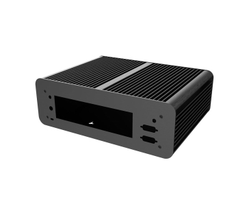 AKASA case Euler MX, pro Mini-ITX Intel, 2x 2.5", Pico Napájecí adaptér