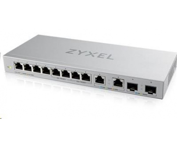 Zyxel XGS1010-12 12-port Gigabit Switch, 8x gigabit RJ45, 2x 2,5GbE RJ45, 2x SFP+