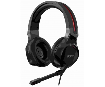 ACER NITRO GAMING HEADSET - 3,5mm jack connector, 50mm speakers, impedance 21 Ohm, Microphone, (Retail pack)