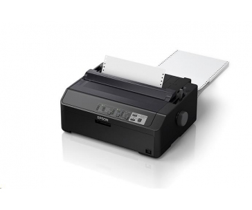 EPSON tiskárna jehličková LQ-590II, A4, 24 jehel, high speed draft 550 zn/s, 1+6 kopii, USB 2.0