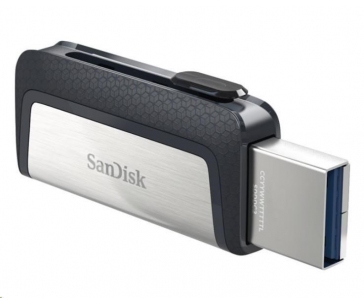 SanDisk Flash Disk 128GB Dual USB Drive Type-C Ultra