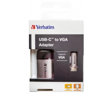 VERBATIM 49145 USB-C™ to VGA Adapter HUB