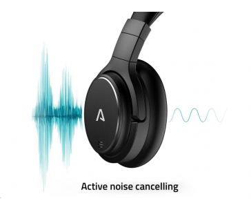 LAMAX NoiseComfort ANC náhlavní sluchátka s funkcí potlačení hluku