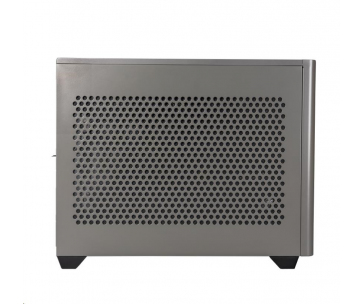 Cooler Master case MasterBox NR200P MAX, mini-ITX, šedá, integrovaný vodní chladič, zdroj 850W
