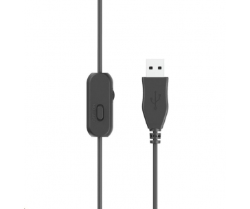 TRUST sluchátka s mikrofonem HS-250 Over-Ear USB Headset