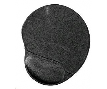 GEMBIRD Podložka pod myš gelová ergonomická Maxi, černá