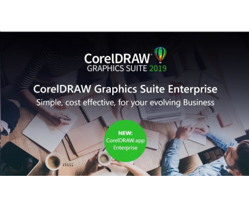 CorelDRAW.app Enterprise 10-User Pack (1 Year Subscription) - EN/DE/FR/ES/BR/IT/CZ/PL/NL