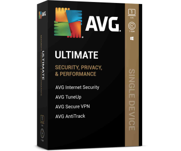 _Prodloužení AVG Ultimate pro Windows 1 zařízení na 12 měsíců