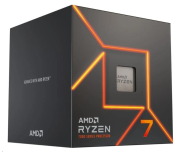CPU AMD RYZEN 7 7700, 8-core, 3.8GHz, 40MB cache, 65W, socket AM5, BOX