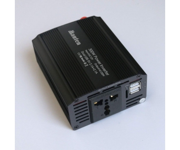 EUROCASE měnič napětí DC/AC 12V/230V, 300W, USB
