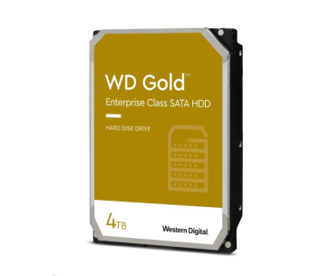 WD GOLD WD4004FRYZ 4TB SATA/ 6Gb/s 256MB cache 7200 ot., CMR, Enterprise