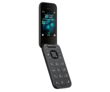 Nokia 2660 Flip, Dual SIM, černá