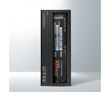 AXAGON EEM2-GTR, USB-C 3.2 Gen 2 - M.2 NVMe SSD kovový THIN RIB box