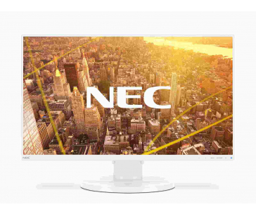 NEC MT 27" MultiSync E271N, IPS TFT, 1920x1080, 250nit, 1000:1, 6ms, DP, HDMI, VGA, Repro, Bílý