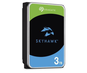 SEAGATE HDD 3TB SKYHAWK, 3.5", SATAIII, 5400 RPM, Cache 256MB