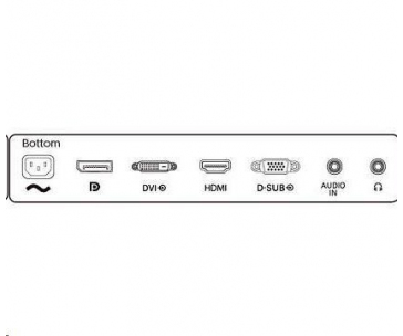 Philips MT IPS LED 27" 272S1AE/00 - IPS panel, 1920x1080, D-Sub, DVI-D, HDMI, DP, repro, pivot