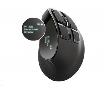 TRUST ergonomická Myš Voxx Rechargeable Ergonomic Wireless Mouse